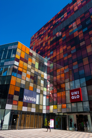 Beijing Sanlitun sceneryのeditorial素材