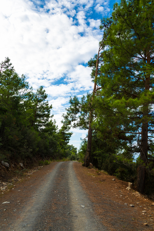 Turkey Feitexiyeli west road sceneryの写真素材