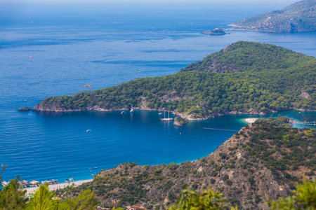 Turkey Fethiye Lycian sceneryの写真素材