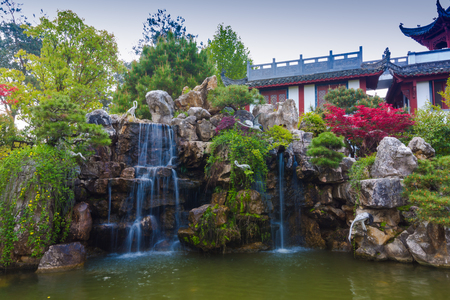 Bojia garden in she County, Anhui Provinceのeditorial素材