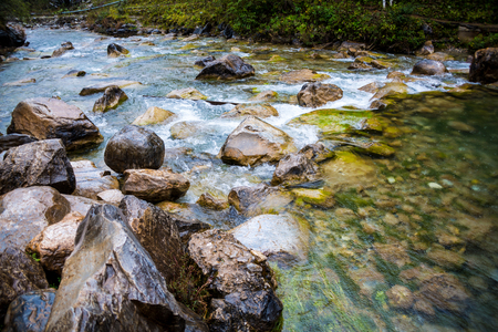 Yunnan Lijiang Chinese Blue Valley sceneryの写真素材