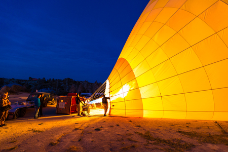 Turkey hot air balloonのeditorial素材