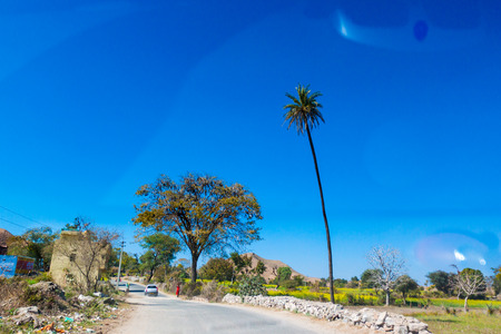 Outskirts of Udaipur, Indiaのeditorial素材