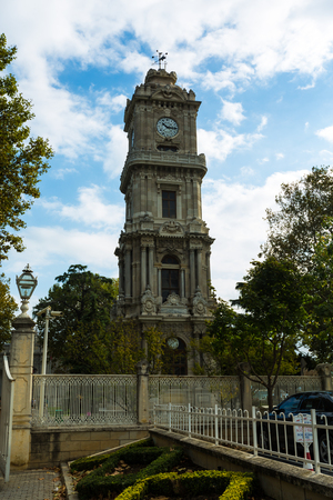 Dolmabahce Clock Tower, Istanbul, Turkeyのeditorial素材