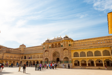 Amber Fort, Jaipur, Indiaのeditorial素材