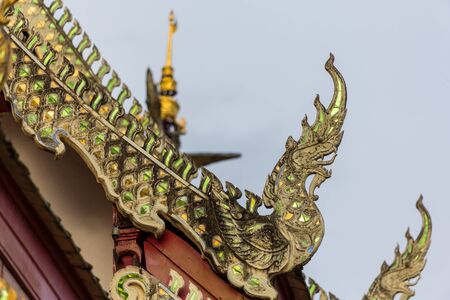 Scenery of Wat Phra That Chiang Mai, Thailandの写真素材