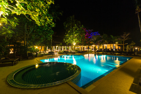 Anda landa Hotel Pool, krabi, Thailandのeditorial素材