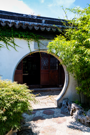 Garden Art of Suzhou City Museum, Jiangsu Provinceのeditorial素材