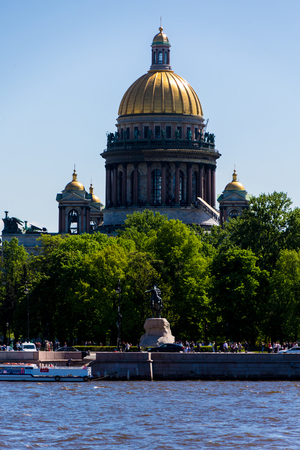 Isaac Cathedral, St. Petersburg, Russiaのeditorial素材