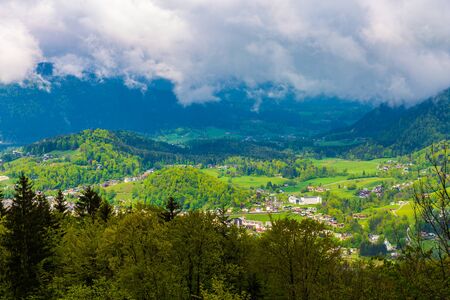 Germany Berchtesgaden sceneryの写真素材