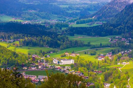 Germany Berchtesgaden sceneryの写真素材
