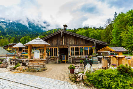 Chalet in Berchtesgaden, Germanyのeditorial素材