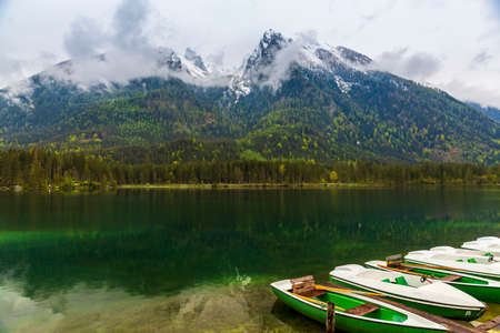 Houhu Ferry, Ramsau, Germanyのeditorial素材