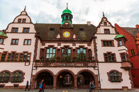 Freiburg City Hall, Germanyのeditorial素材