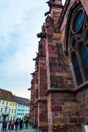 Freiburg Cathedral, Freiburg, Germanyのeditorial素材