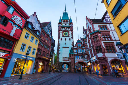 Freiburg Old Town Gate, Freiburg, Germany