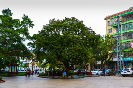 Zibei Square, Wenchang City, Hainan Province