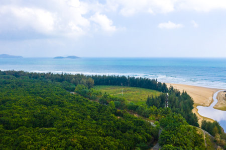 Scenery of Wanning, Hainan, Chinaの写真素材
