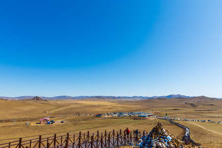 Scenery of Ulan Butong Film and Television Baseの写真素材