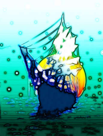 Ghost Ship Fのイラスト素材