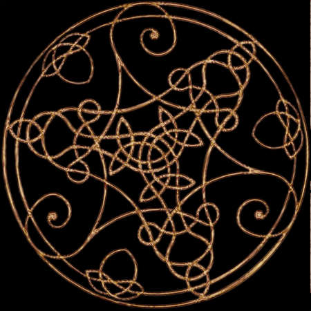 Celtic Mandala Vのイラスト素材