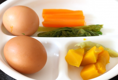 baby foodの写真素材