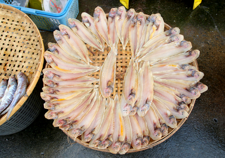 Dried fishの写真素材