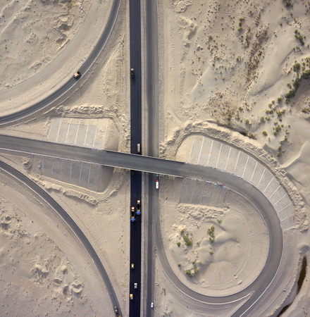 Desert Roadの写真素材