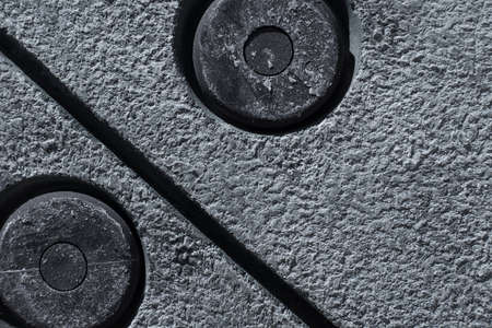 Close up shot of plastic green abstract textureの写真素材