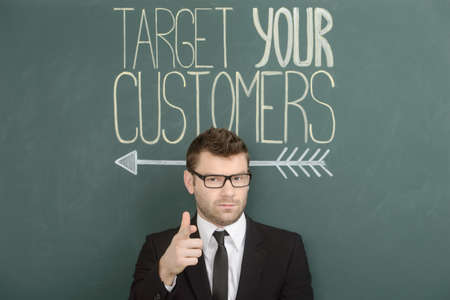 Target your customersの写真素材