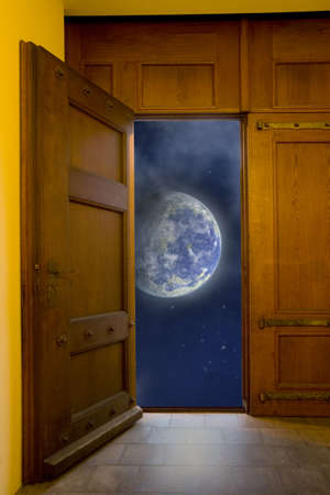 Door to freedomの写真素材