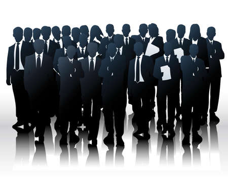 Business teamのイラスト素材