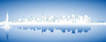 New York Cityのイラスト素材