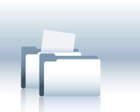 folder with documentsのイラスト素材