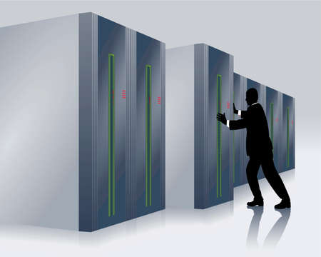 computer center and IT technicians