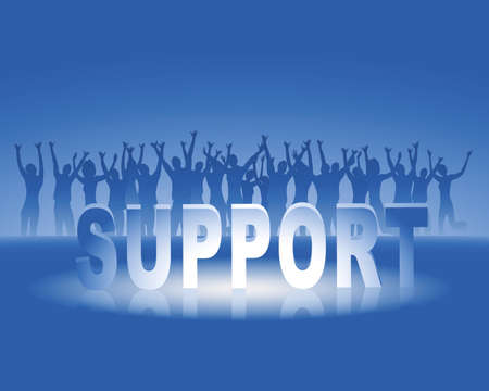 supportのイラスト素材