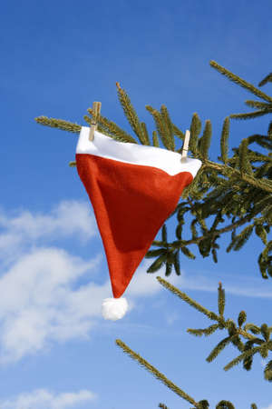 Santa Claus hatの写真素材