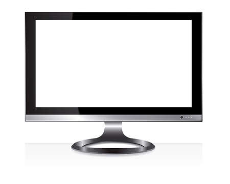 wide screen monitorのイラスト素材