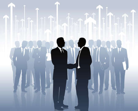 business partnersのイラスト素材