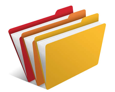 folder with documents