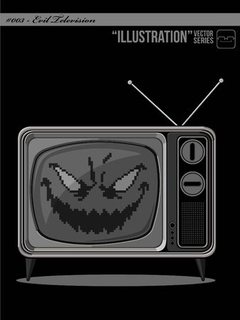 Evil Televisionのイラスト素材