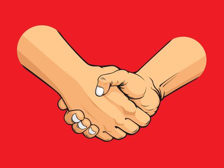 Handshakeのイラスト素材