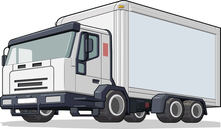 Delivery Truckのイラスト素材