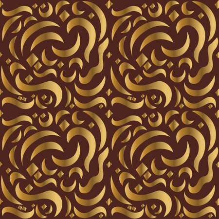 Seamless Pattern Arabic Middle East Backgroundのイラスト素材