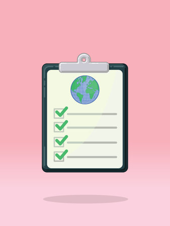 To Do List World Global Problemsのイラスト素材