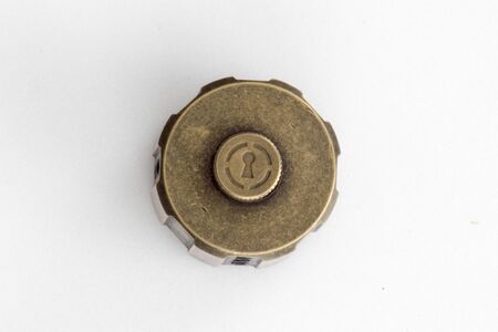 revolver lock front view