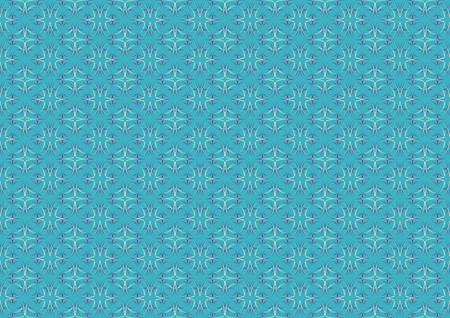 Seamless wallpaper texture - retro background designのイラスト素材