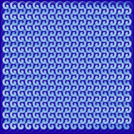 Dark blue background with sea waves vector illustrationのイラスト素材