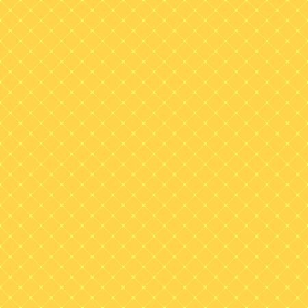 Seamless simple yellow vector background with rounded squaresのイラスト素材