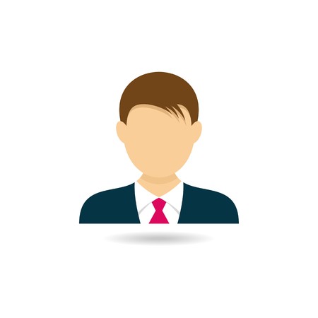 Icon of man for web design vector illustrationのイラスト素材
